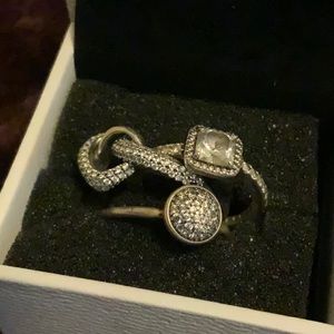 3 Pandora Rings